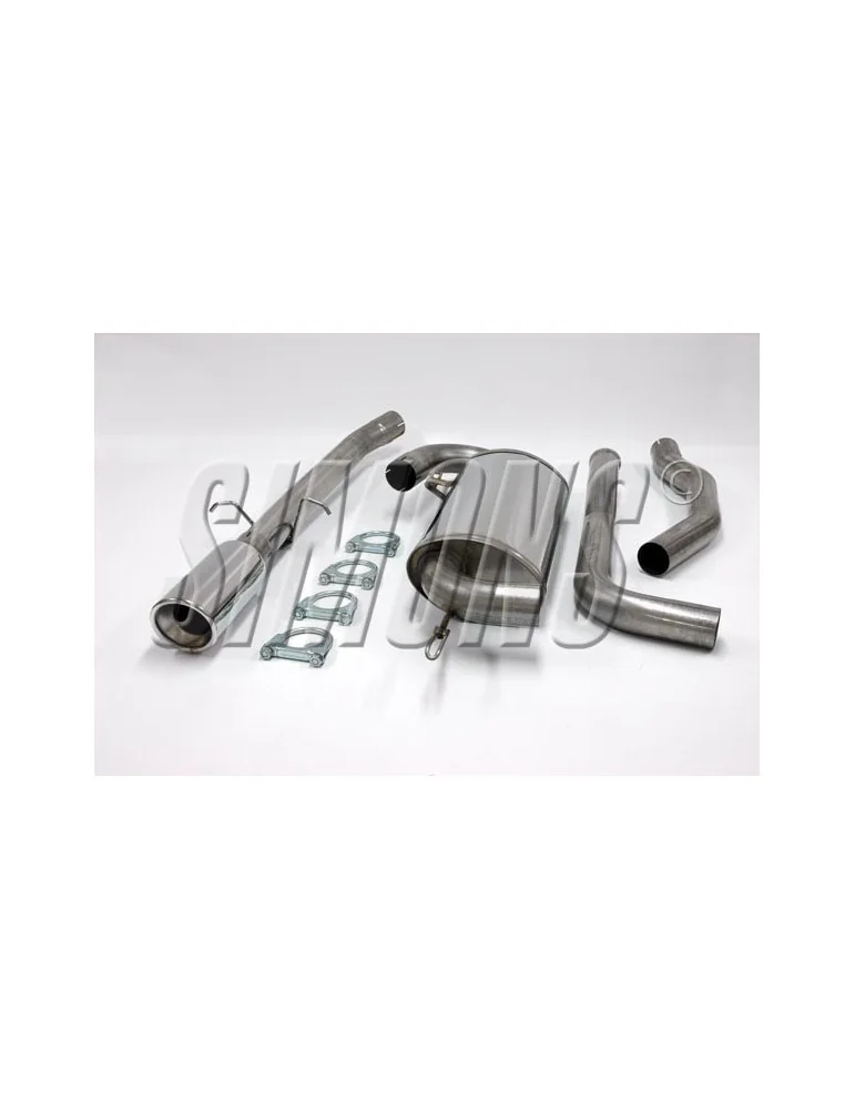 ECHAPPEMENT - Kit complet pour VOLVO 850/S70/V70 Turbo coupé/cabriolet - sortie 1x100