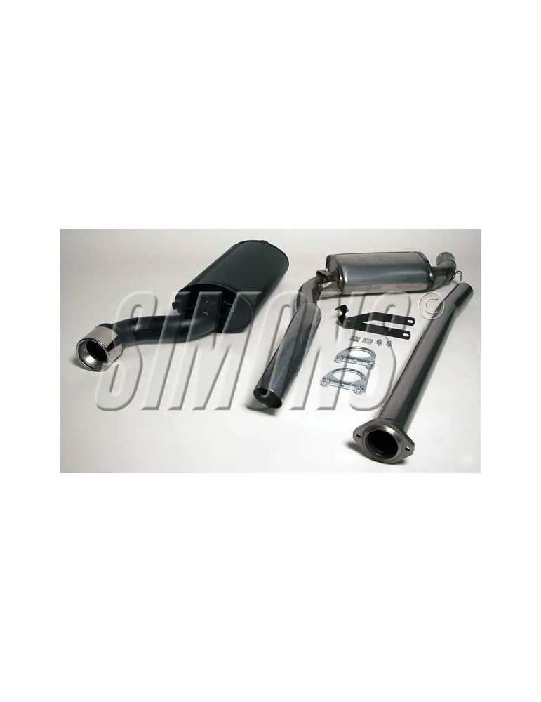 ECHAPPEMENT - Kit complet pour SAAB 9000 Turbo CS 2.0/2.3 - sortie 1x90