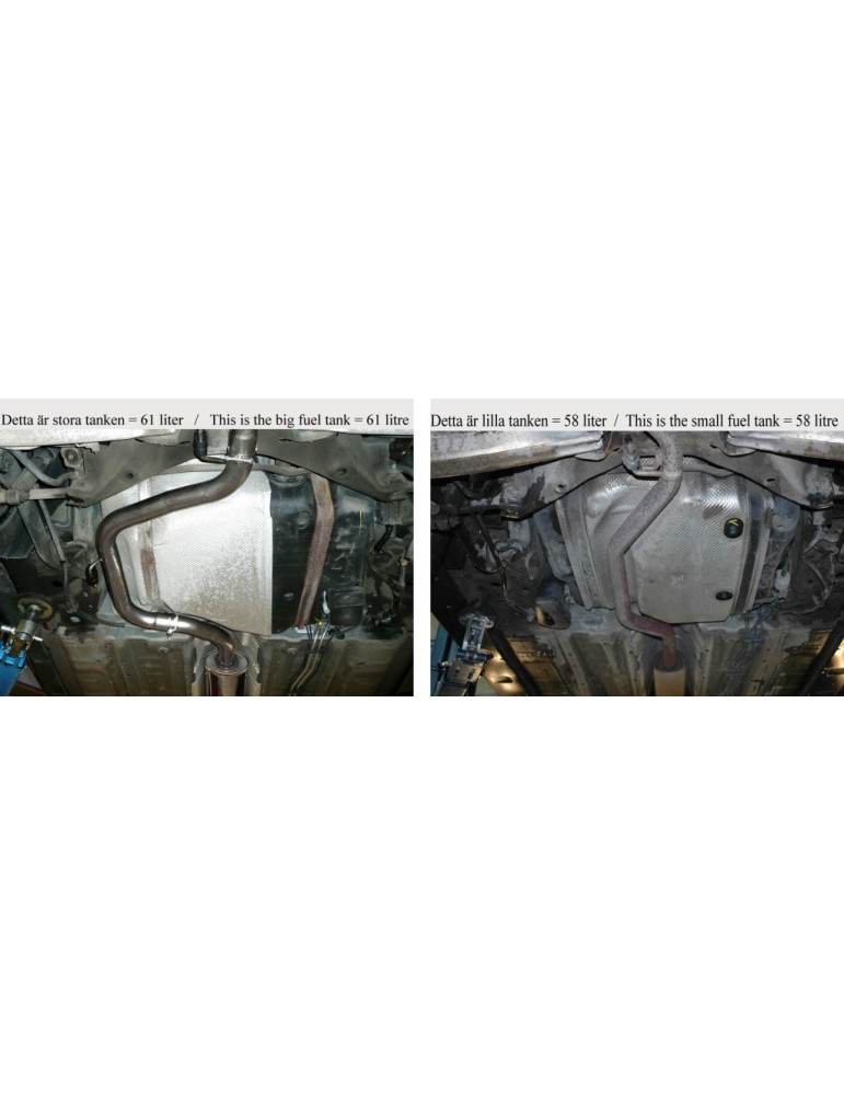 ECHAPPEMENT - Kit complet (avec racepipe 063T3ER) pour SAAB 9-3 2.0 lt - sortie 85/150
