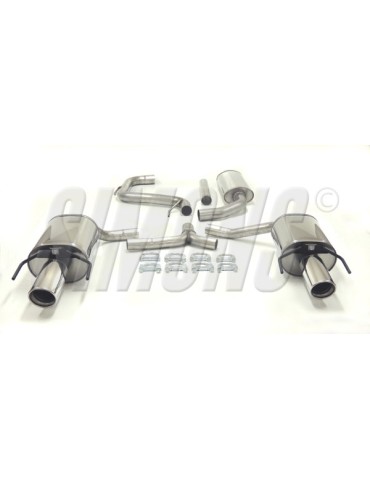 ECHAPPEMENT - Kit complet pour SAAB 9-3 2.8/2.0 st - sortie 2x100