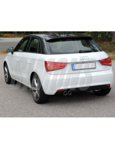 ECHAPPEMENT - Kit complet pour AUDI A1/Polo 1.4Tsi 122/185cv - sortie 2x80