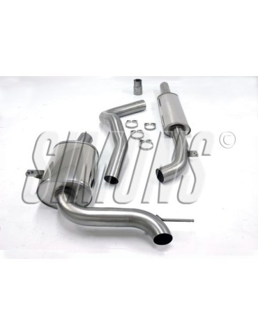 ECHAPPEMENT - Kit complet (avec racepipe 0R8T30R) pour RENAULT Megane III RS 2.0i 250cv 10+ - sortie RS