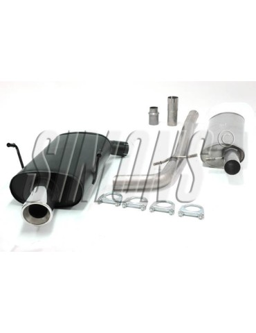 ECHAPPEMENT - Kit complet pour PEUGEOT 406 break 2.0 96+ - sortie 1x100