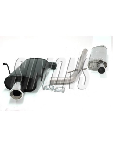 ECHAPPEMENT - Kit complet pour PEUGEOT 406 berline 2.2 - sortie 1x100