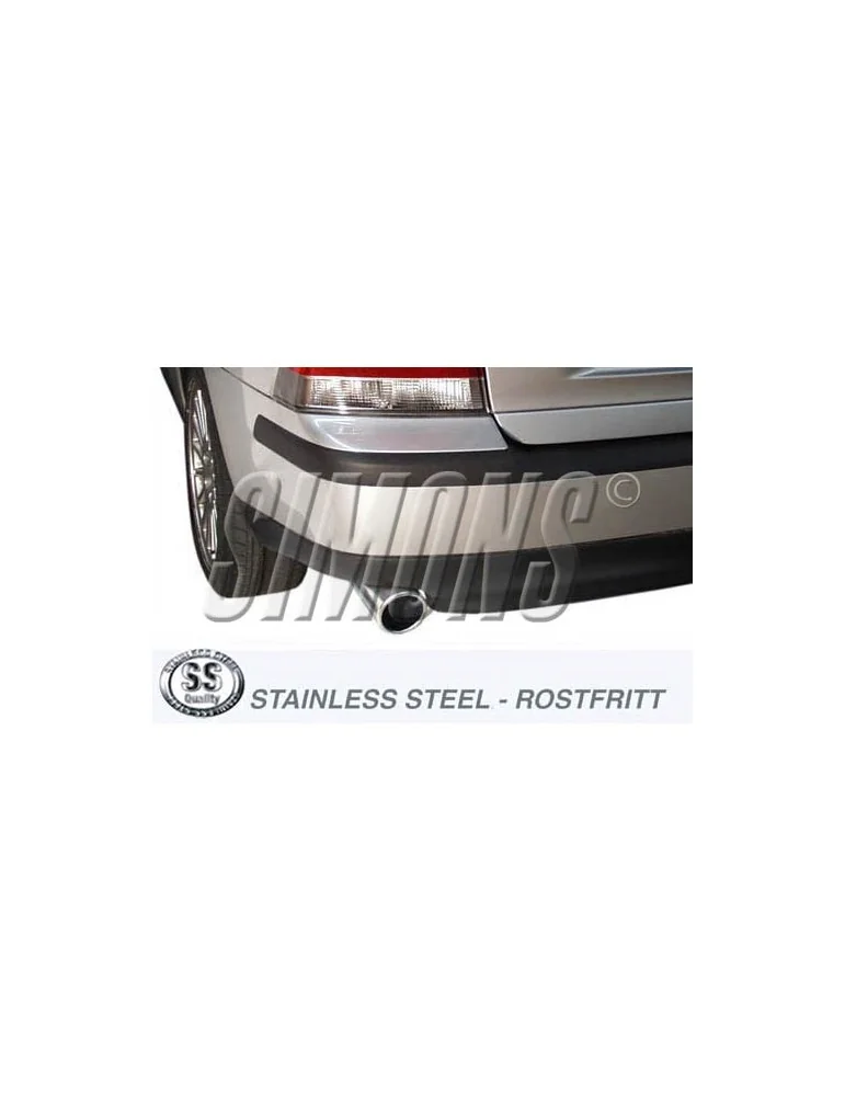 ECHAPPEMENT - Kit complet pour VOLVO S60 Turbo 4 roues motrices 2.4/2.5 01+ - sortie 1x100