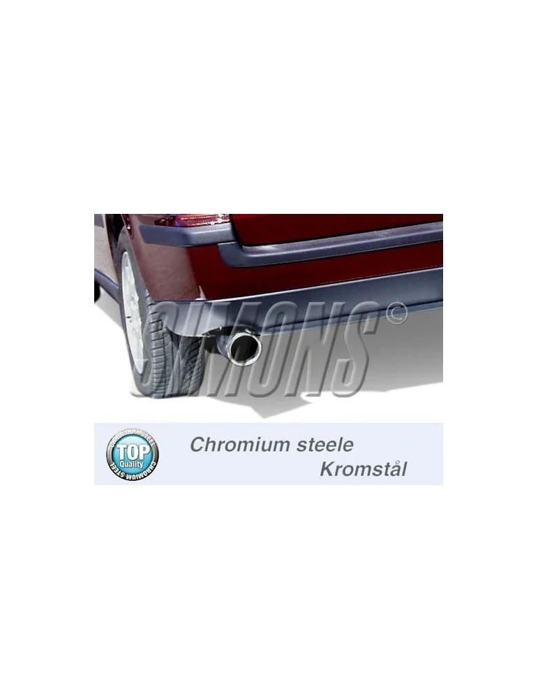 ECHAPPEMENT - Kit complet pour VOLVO V70 2.4 140/170cv 01+ - sortie 1x90