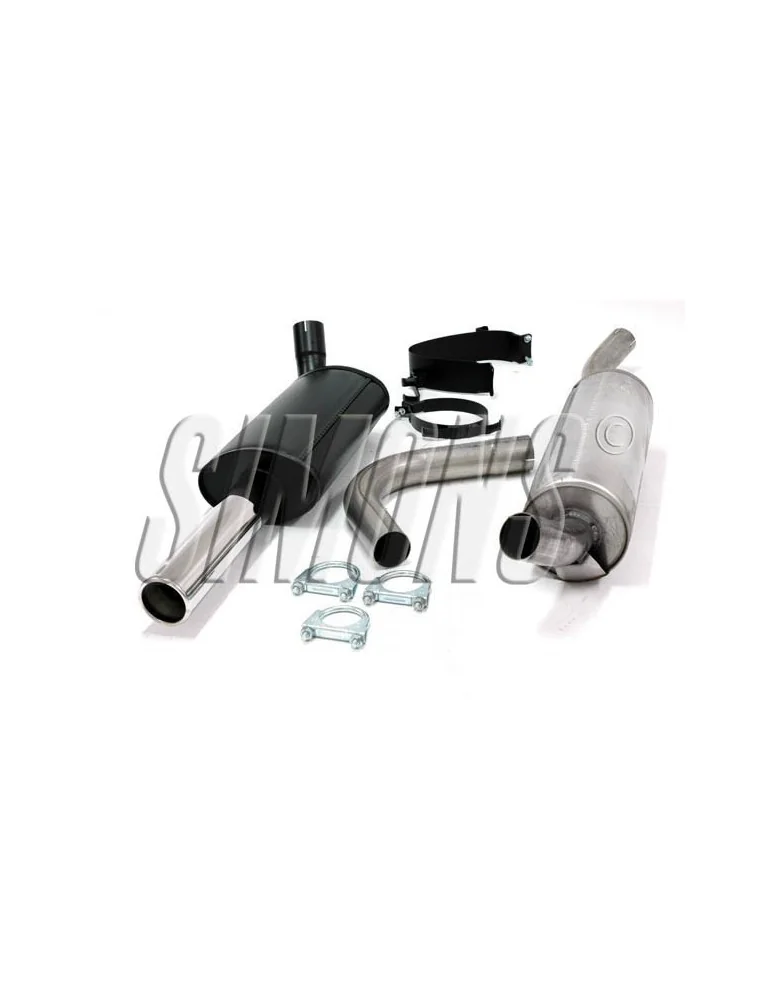 ECHAPPEMENT - Kit complet pour VOLVO 760 Turbo Multilink - sortie 1x80