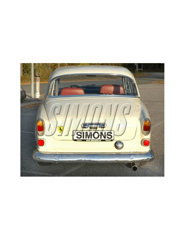 ECHAPPEMENT - Kit complet pour VOLVO Amazon B18/B20 67-70 - sortie 1x70