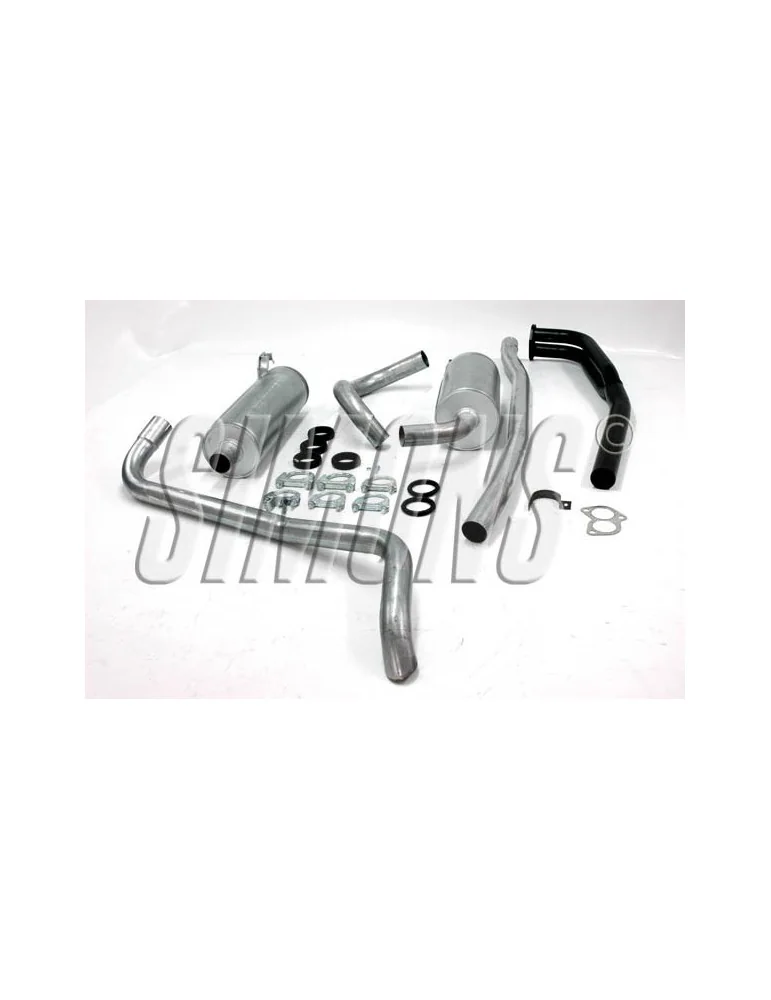 ECHAPPEMENT - Kit complet pour VOLVO 140, B18/B20 67-73 - sortie BRUTE