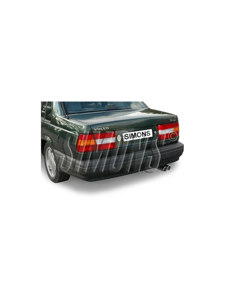 ECHAPPEMENT - Kit complet pour VOLVO 740/940, 1985+ - sortie 2x70