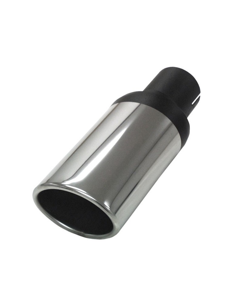 Pièce Universelle - acier inoxidable - canule d'échappement Ellips 51mm