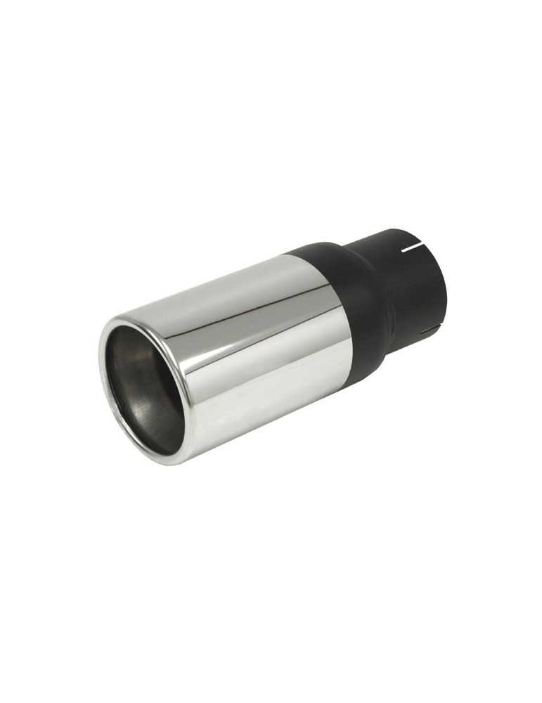 Pièce Universelle - acier inoxidable - canule d'échappement Rondo XL 89mm