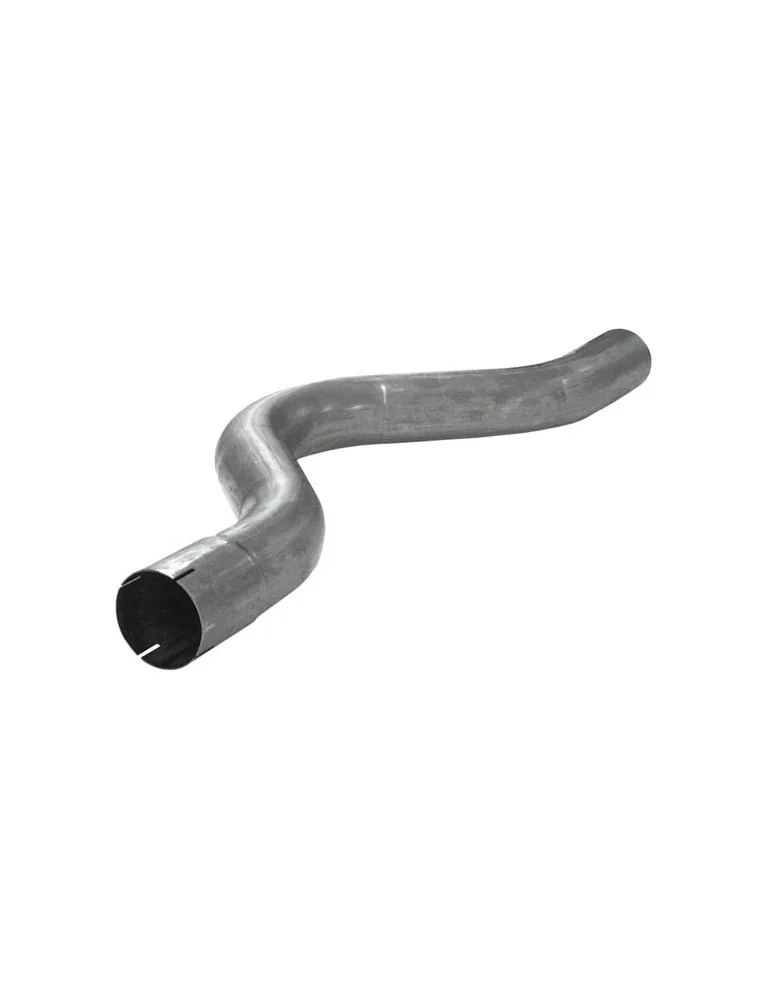 Pièce  Universelle - acier inoxidable - tube intermédiaire cintré 76mm