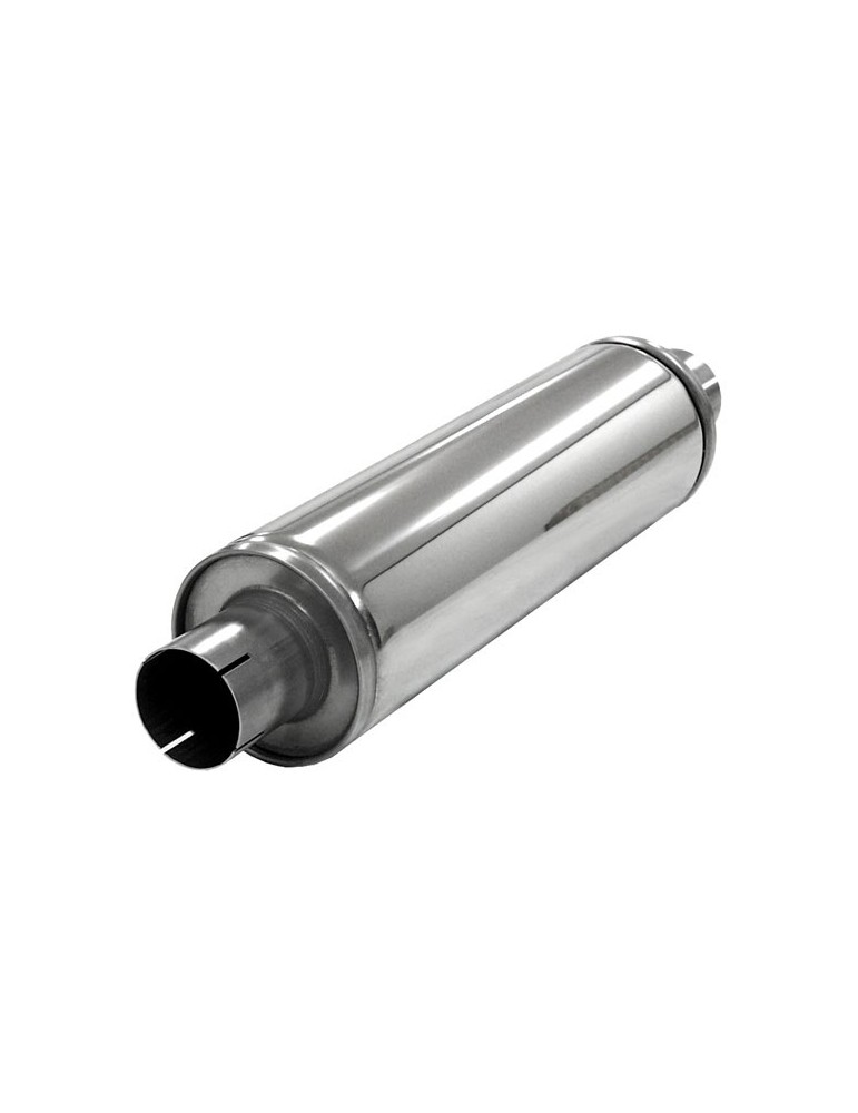 Pièce Universelle - acier inoxidable - silencieux Slim 63mm