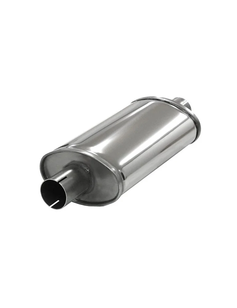 Pièce Universelle - acier inoxidable - silencieux Small 51mm
