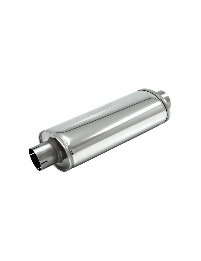 Pièce  Universelle - acier inoxidable - silencieux Turbolight 76mm