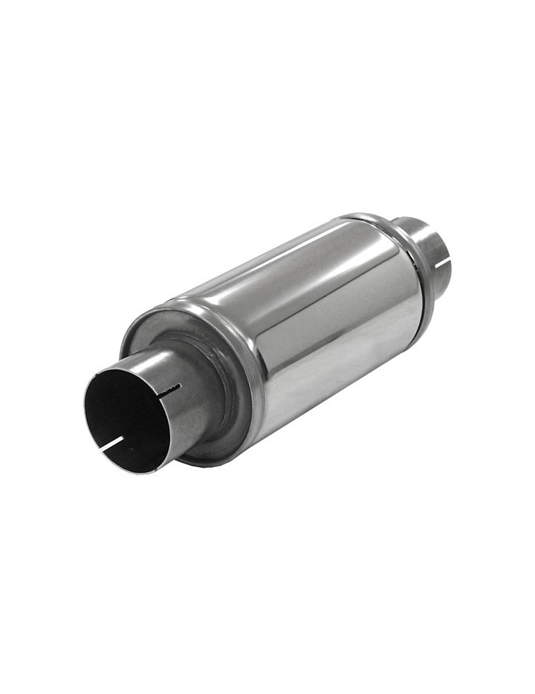 Pièce  Universelle - acier inoxidable - silencieux Turbonett 76mm