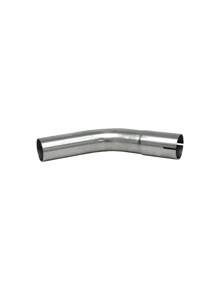 Pièce  Universelle - acier inoxidable - tube cintré 44.5-45°