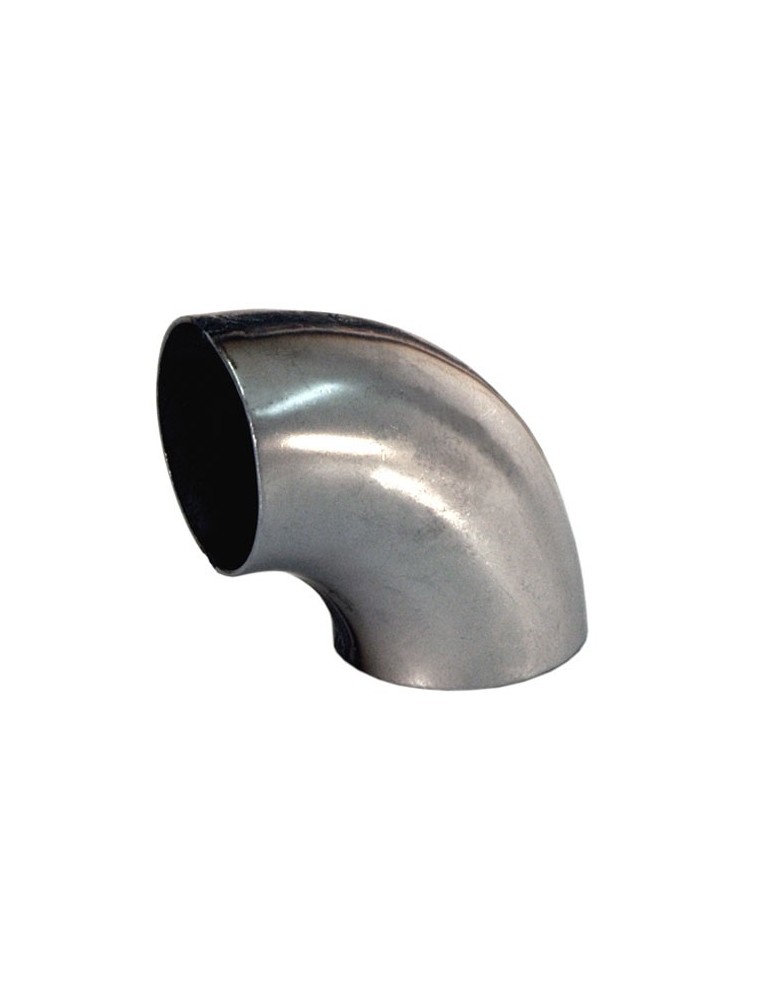 Pièce Universelle - acier inoxidable - Coude à souder 51 mm