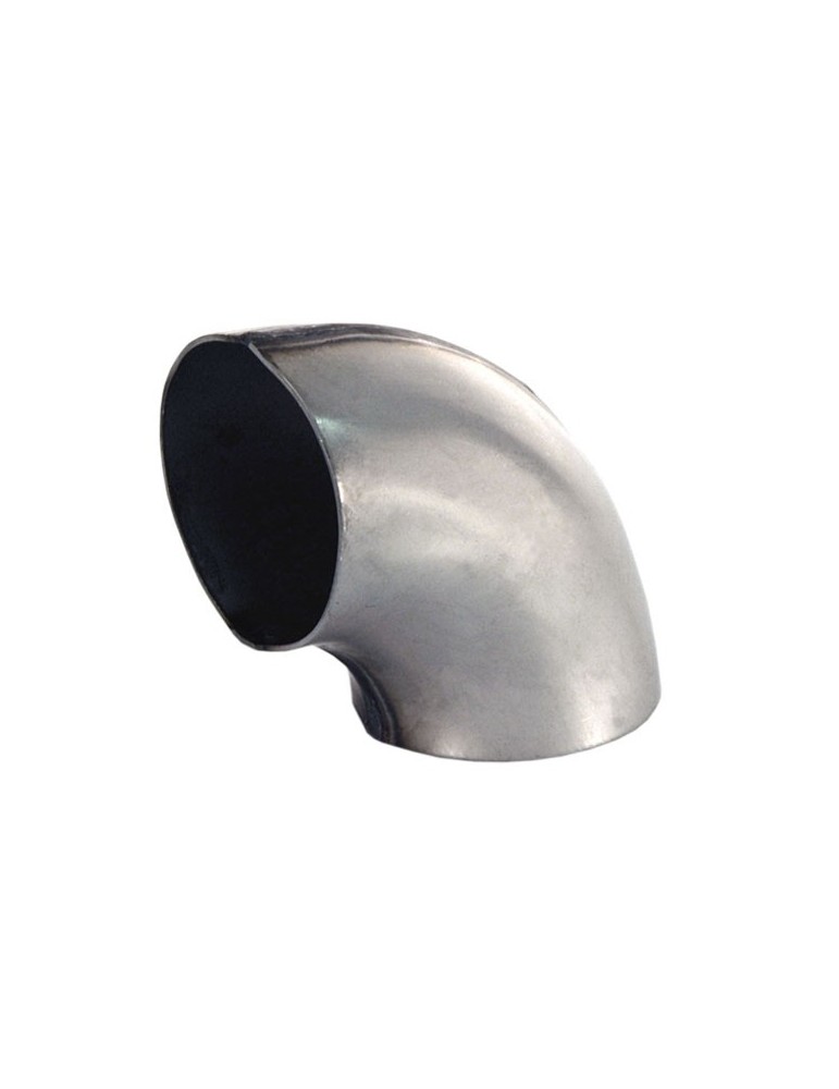Pièce Universelle - acier inoxidable - Coude à souder 64 mm