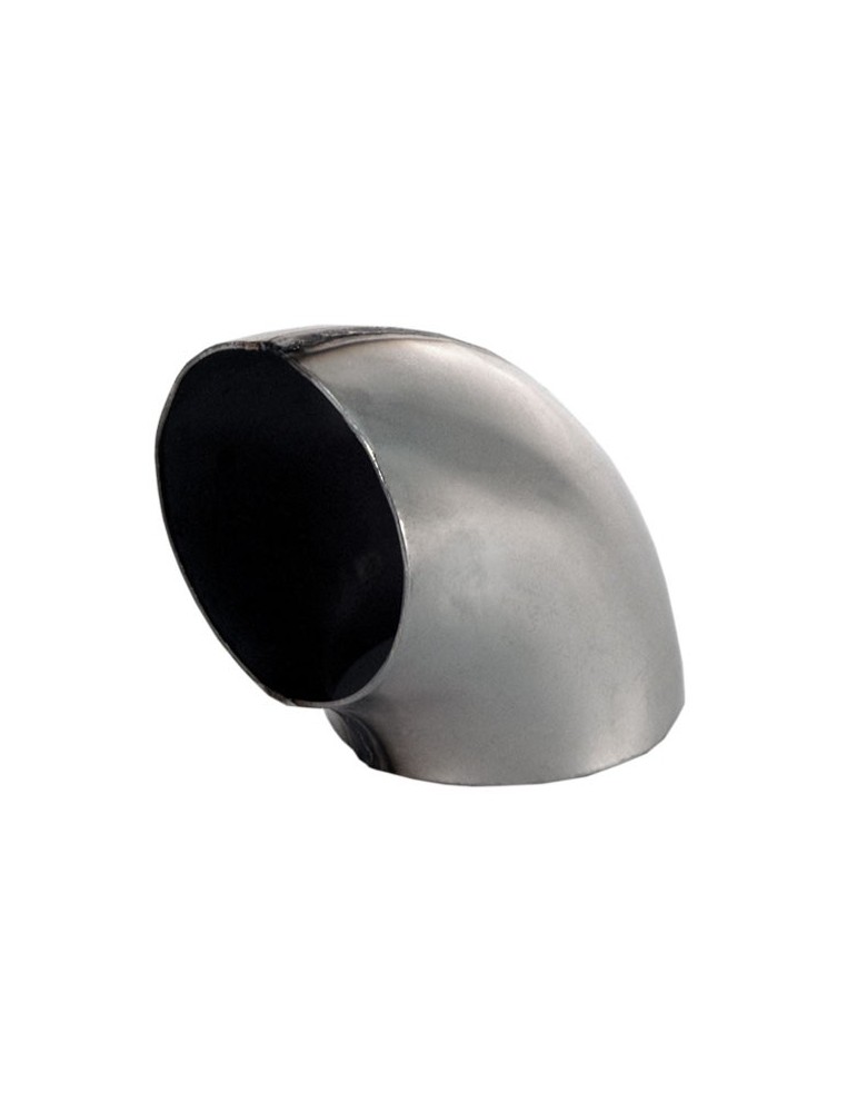 Pièce Universelle - acier inoxidable - Coude à souder 76 mm