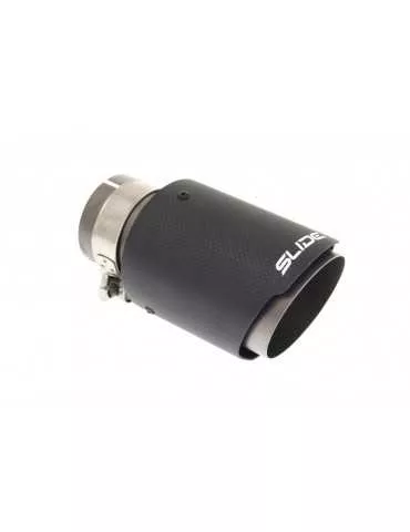 Canules 2échappement Inox/Carbone101mm