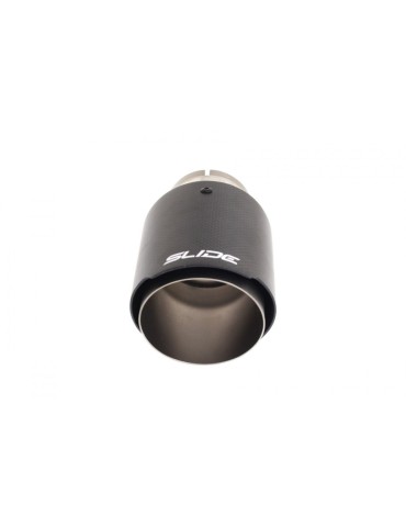 Canule 2  échappement Inox/Carbone  101mm