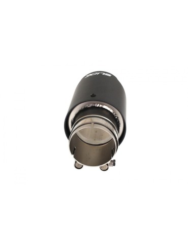 Canule 2  échappement Inox/Carbone  101mm