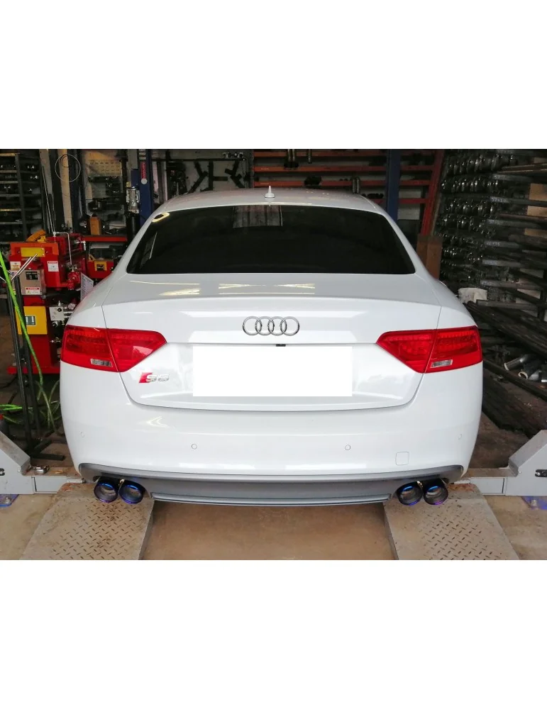 Silencieux Sport inox direct Black Edition DriveOnly Audi S5 Coupé et Cabriolet  3.0T V6 2009 - 2017