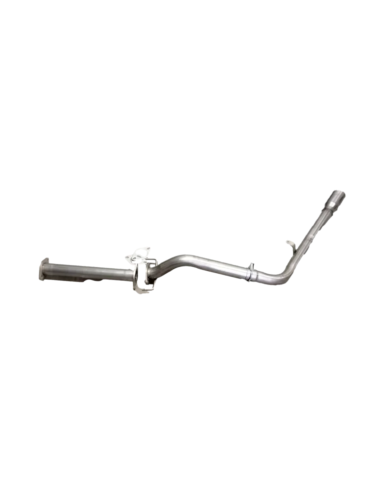 Silencieux direct Sport Inox + Décatalyseur (montage latéral) DriveOnly  Mitsubishi L200 K74 2.5d  2001- 2007
