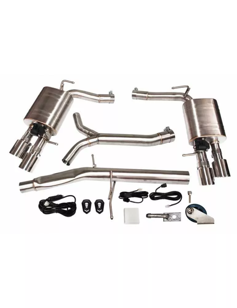 Silencieux Sport Inox  à valves DriveOnly Audi A5 1.8Tfsi/2.0Tfsi 2008 - 2016 