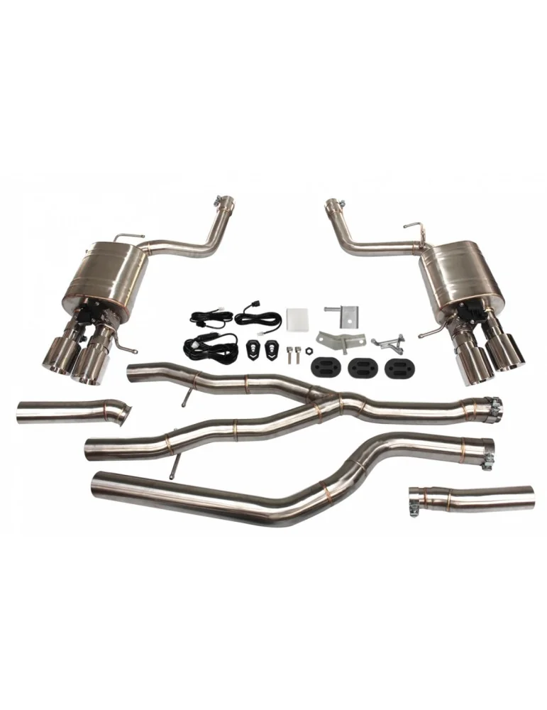 Silencieux Sport Inox  à valves DriveOnly BMW Série 5 F10/F18  520i/525i/528i/535i 2.0T/3.0T 2010 - 2016