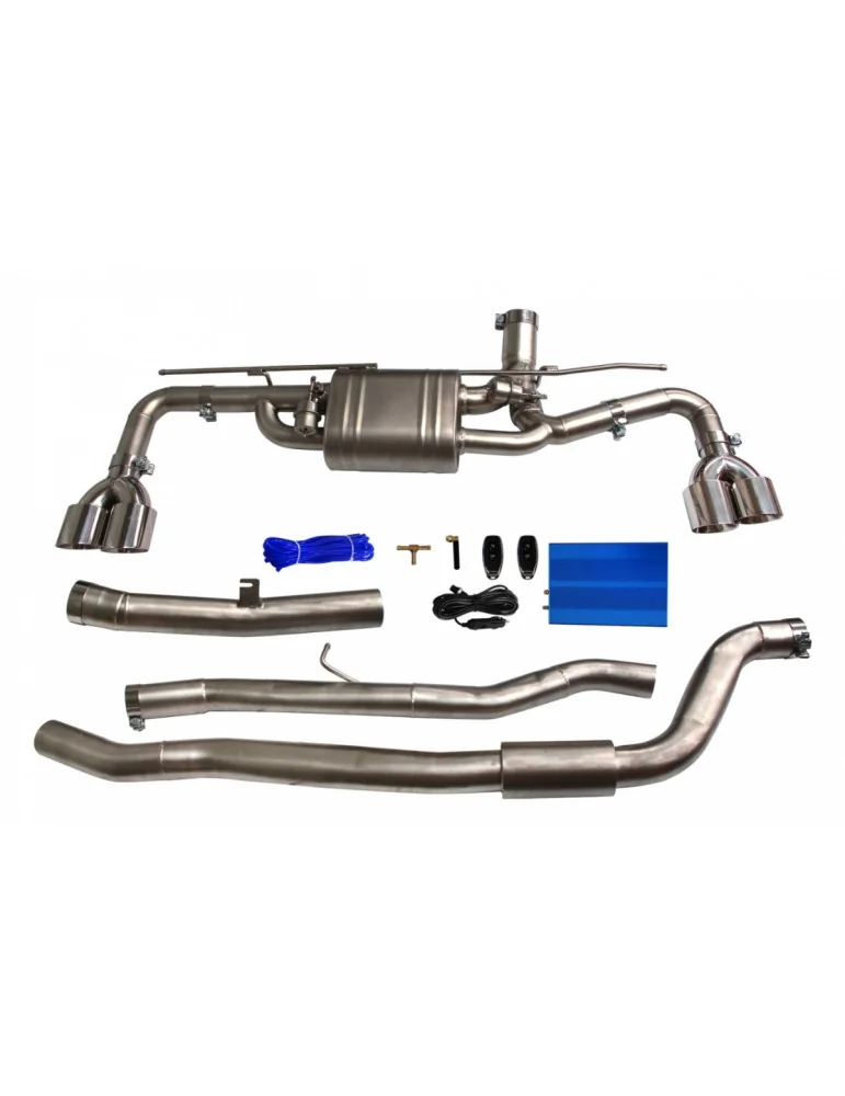Silencieux Sport Inox  à valves DriveOnly BMW Série 5 G30 525/528/530/540 2.0T/3.0T 2017 - 2021