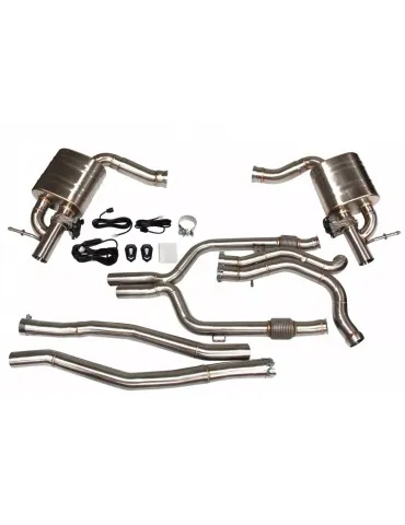 Collecteur d'échappement Inox Stage 2/3 Audi Q5 2008-2017
