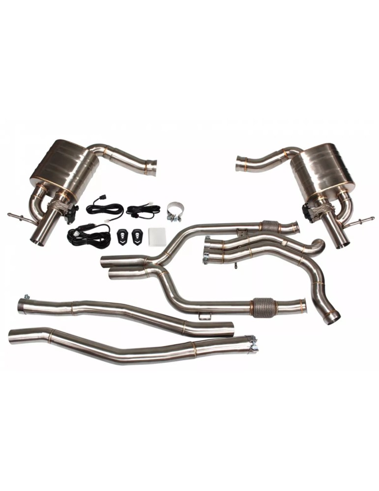 Silencieux Sport Inoxà valves DriveOnly Mercedes Classe C C43 AMG 3.0T 2016 - 2018 Silencieux Sport Inoxà valves DriveOnly Mercedes Classe C C43 AMG 3.0T 2016 - 2018
