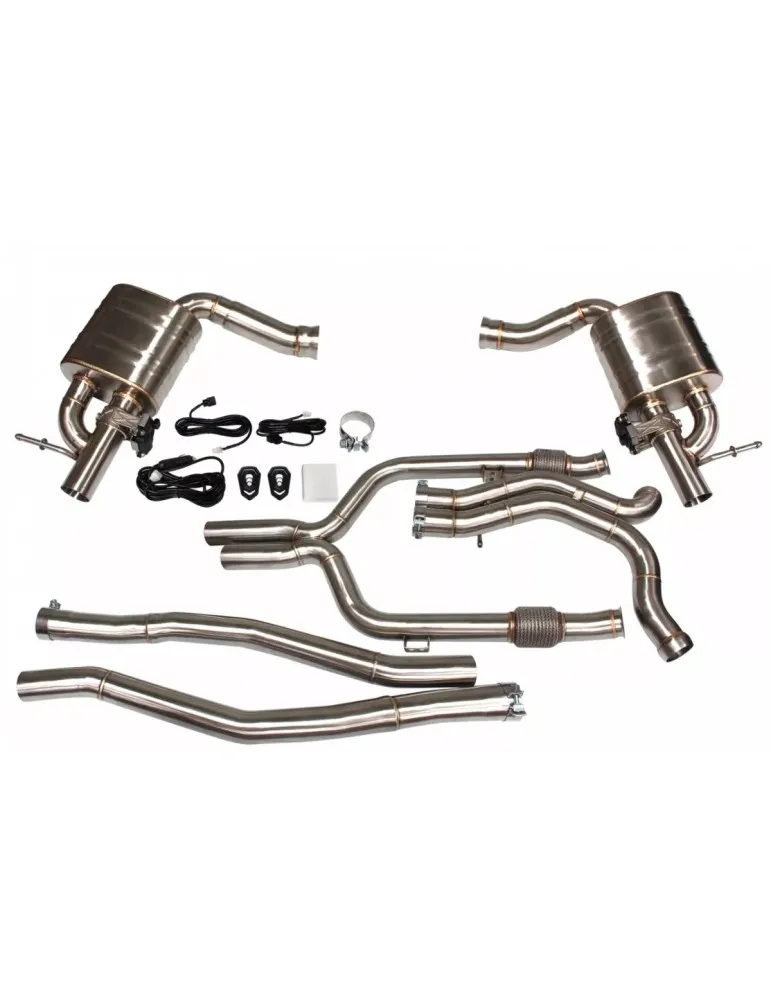 Collecteur d'échappement Inox Stage 2/3 Audi Q5 2008-2017