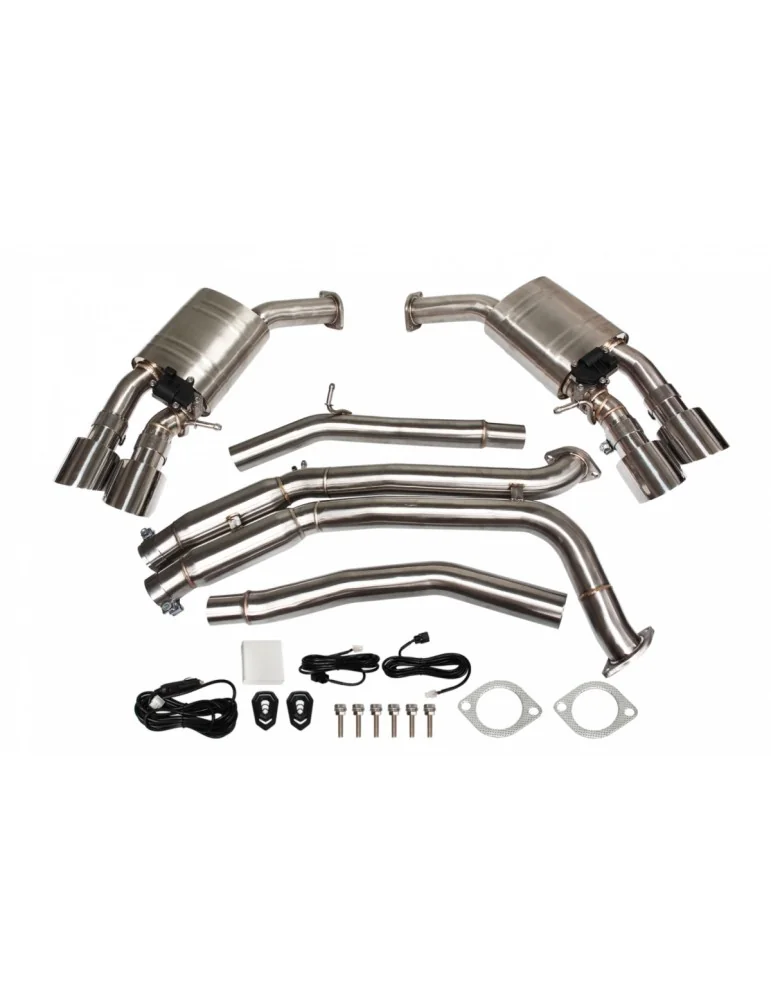 Silencieux Sport Inox  à valves DriveOnly Audi S4 B9 3.0T 2016 - 2021