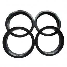 4 Bagues / Anneaus de centrage 74.1 / 76.1 mm