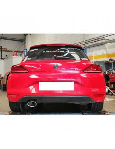 Silencieux directSportInox 2 DriveOnlyScirocco1.4Tsi/2.0Tdi 2008 - 2016