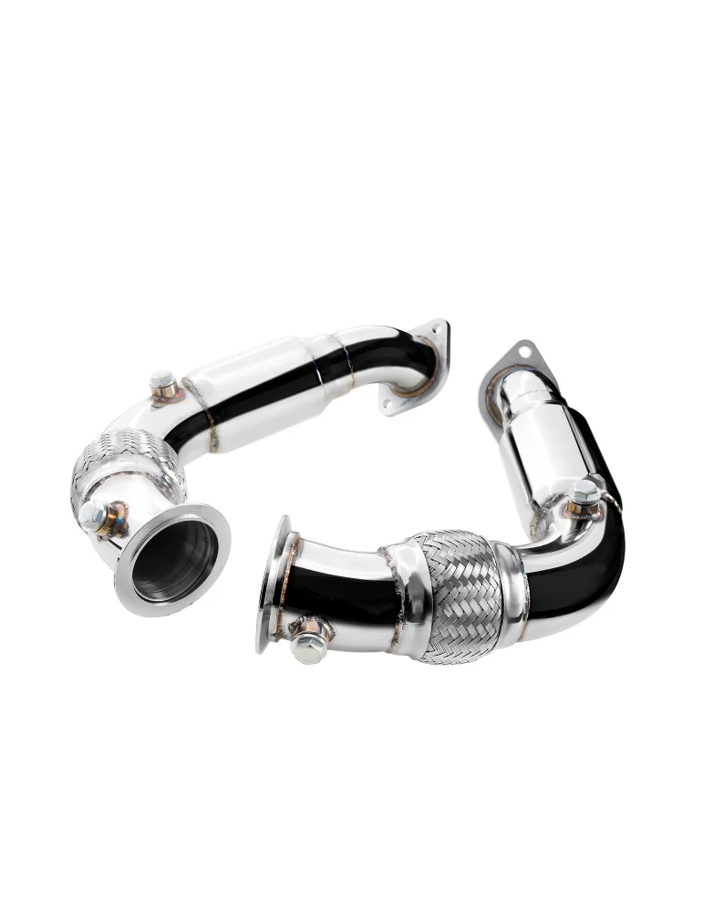 Descente de turbo + décatalyseur Silencieux Sport Série 5  F10/F11/F07 GT 550I et 550IX 2008 - 2011