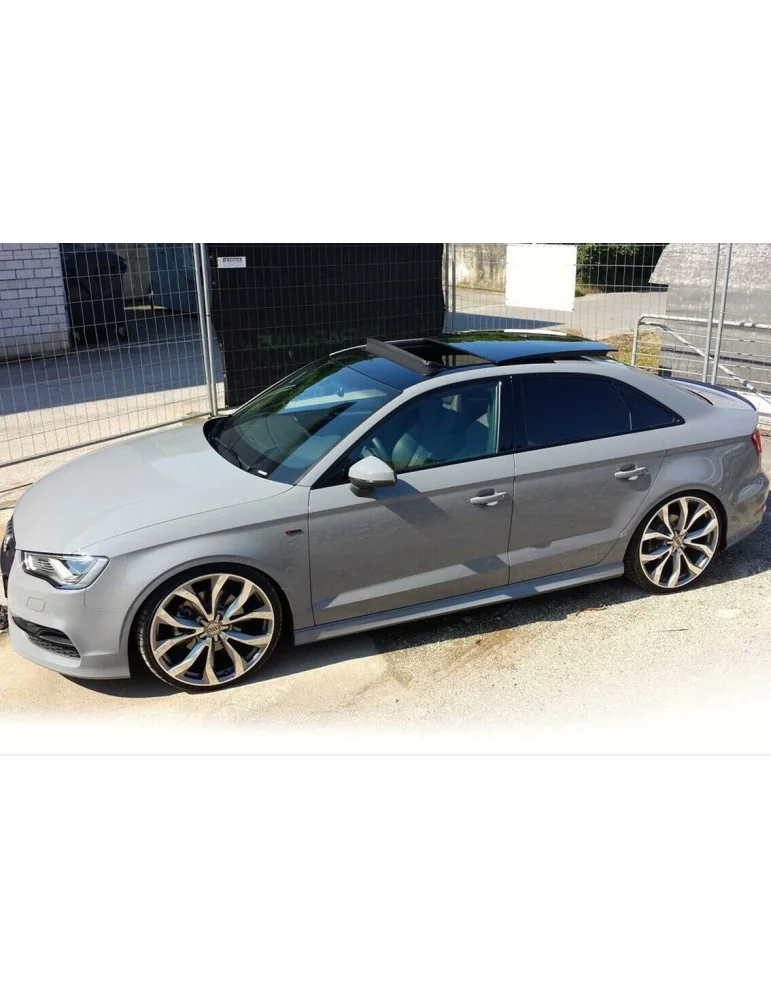 2 Bas de caisse AUDI A3 8V Berline / Cabriolet Look S3 2013 - 2020