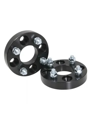 Elargisseurs de voies Light Aluminium Double Boulonnerie 20mm 4x108 Audi 80/90/Coupe - 57,1mm