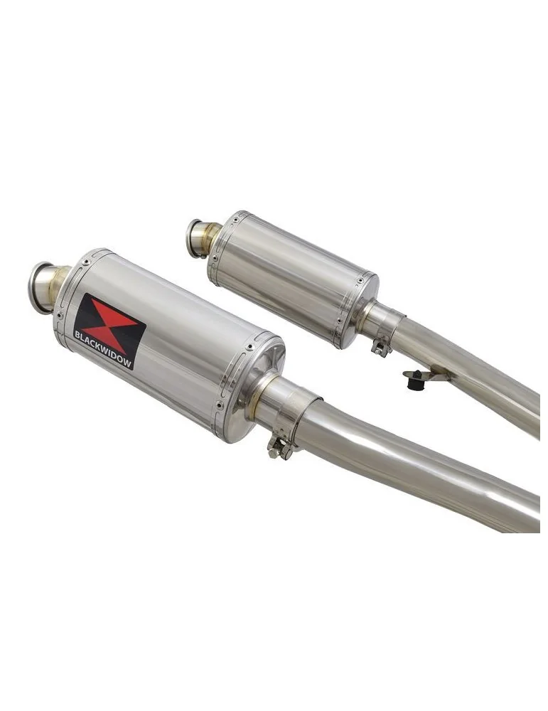 ZZR600 ZZR 600 4-2 Tube de raccord et Silencieux Ovale En Inox 230mm