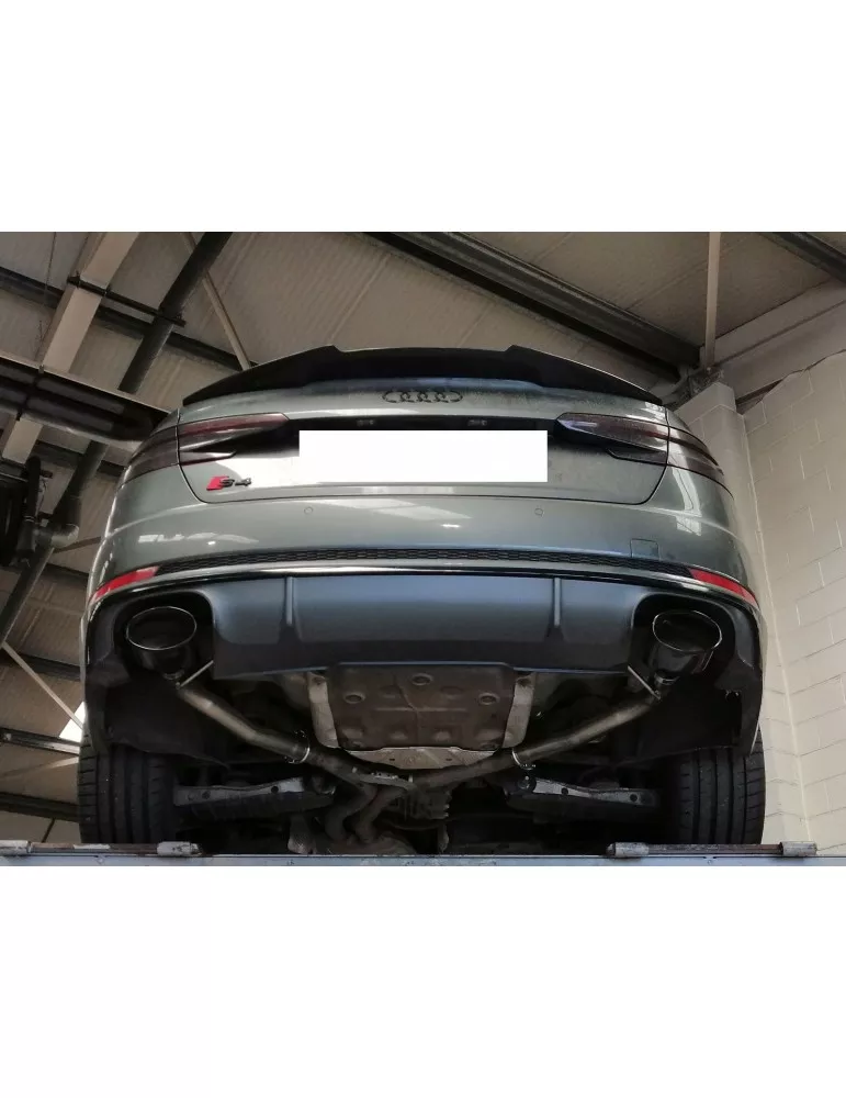 Silencieux Sport Inox Black Oval Direct DriveOnly Audi S4 B9 3.0T 2016 - 2021 Silencieux Sport Inox Black Oval Direct DriveOnly Audi S4 B9 3.0T 2016 - 2021