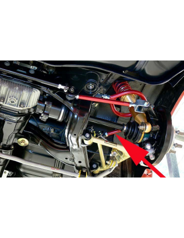 Bras Arrière Inférieur Rotule Aluminium et Polyuréthane réglable Nissan 200SX / 240SX R13/S14