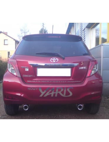Silencieux Ulter Sport  TOYOTA Yaris III 2011-2015 1.0 / 1.3