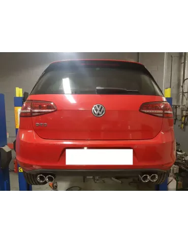Silencieux direct  Sport  Inox  Look R DriveOnly  Golf 7  2.0TDI / GTD  2012 - 2019