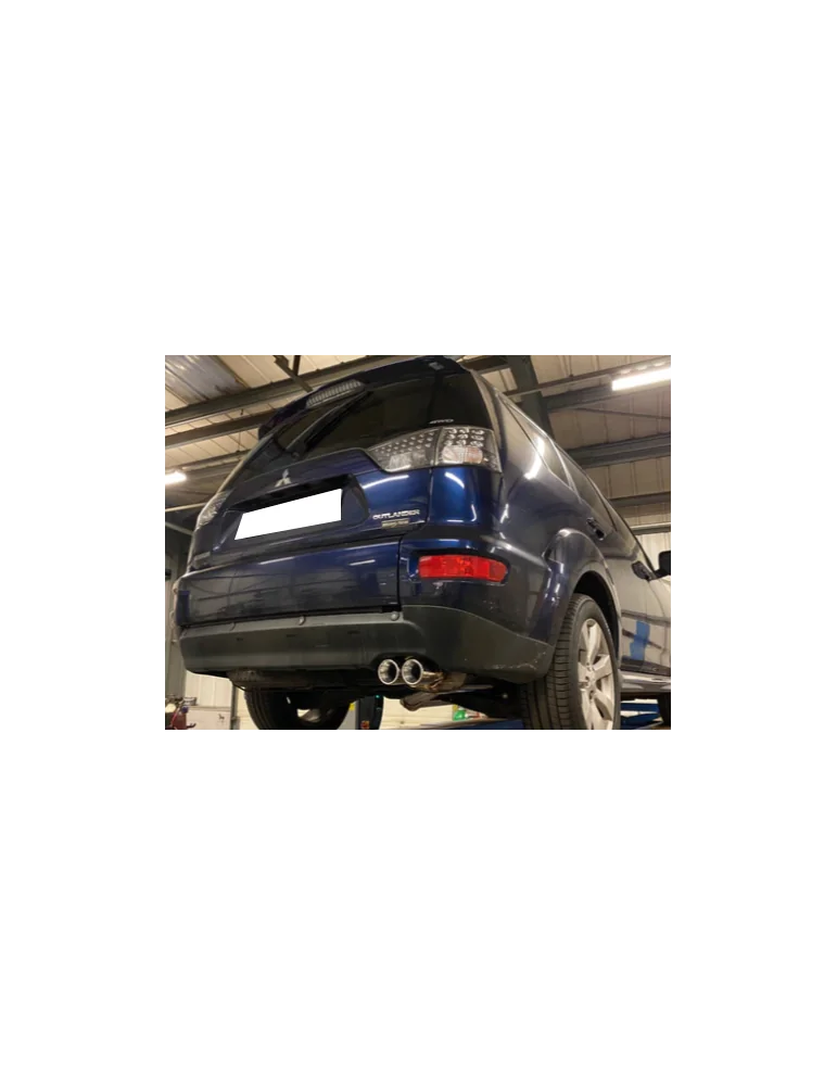 Ligne direct  Sport  Inox DriveOnly  Mitsubishi Outlander 2.3 DI-D 175cv 4WD 2010 - 2013 