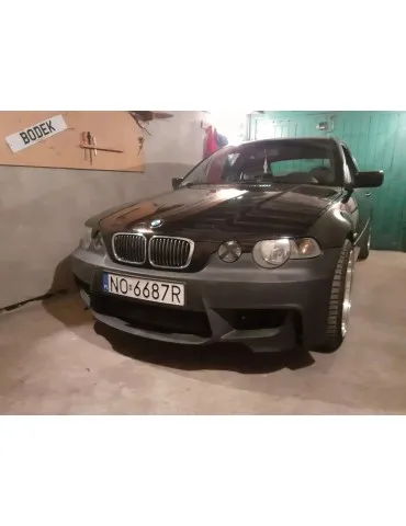 Kit large / Extension d'ailes  + Pare-chocs avant Look M3 BMW Série 3 E46 Compact 1998 - 2006
