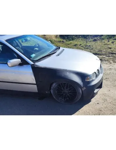 Kit large / Extension d'ailes  + Pare-chocs avant Look M3 BMW Série 3 E46 Compact 1998 - 2006